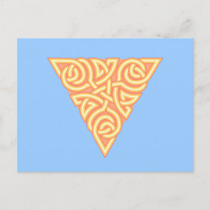 Sunny Triangle Knot Briefkaart