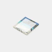 Sunny Tropical Beach Ocean Paradise Post-it® Notes (Schuin)