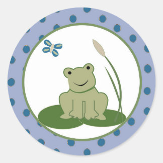 Sunny Turtle 1,5-inch envelop sticker
