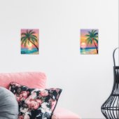 Sunny Vibes Muurkunst Sets (Woonkamer)