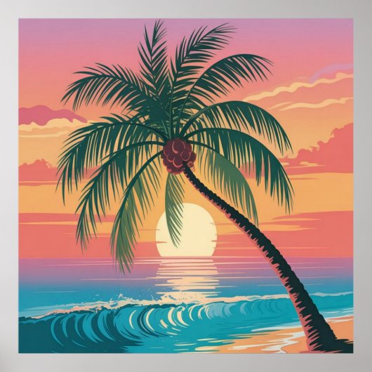 Sunny Vibes Poster (Voorkant)