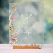 Sunny Wildflower Kaarten en Cadeaus Abrikoos ID102 Acryl Bord (Neutraal)