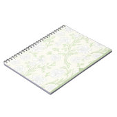 Sunny Yellow Floral Journal Cheerful White Flowers (Côté gauche)