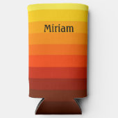 Sunny Yellow Ombre add Jouw naam Tall (Voorkant)