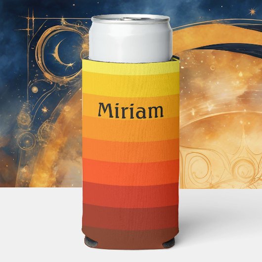 Sunny Yellow Ombre add Jouw naam Tall