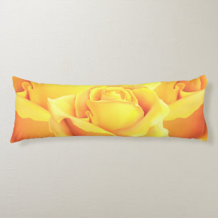 Sunny Yellow Rose Lichaamskussen