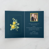 Sunny Yellow Roses Floral Elegant Wedding (Binnen)