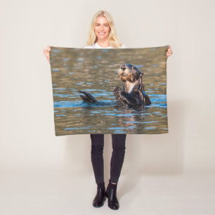 Sunny Zee Otter Fleece Deken