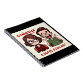 Sunnydale Diaries Podcast Logo Notebook Notitieboek (Rechterzijde)