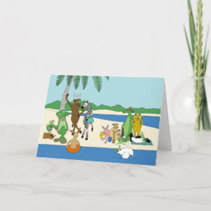 Sunnyside Up Beach Birthday Kaart