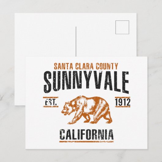 Sunnyvale Briefkaart (Voorkant / Achterkant)
