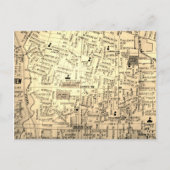 Sunnyvale, CA  Map Briefkaart (Voorkant)