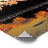 Sunrise à Angkor Wat, Cambodge - Poster (Coin)