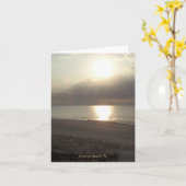 Sunrise à Orange Beach, carte AL Note (Fleur jaune)