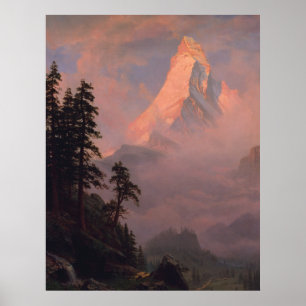 Sunrise aan de Matterhorn Poster