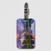 Sunrise aan de Oxbow Bend Bagagelabel (Voorkant (verticaal))