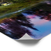 Sunrise aan de Oxbow Bend Poster (Hoek)