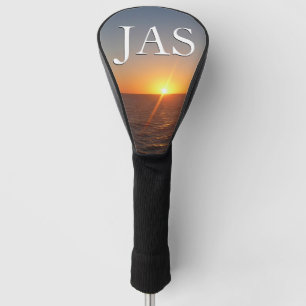 Sunrise aan de Zee III Ocean Horizon Seascape Golfheadcover