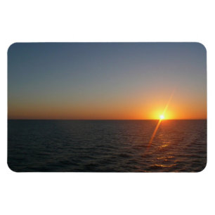 Sunrise aan de Zee III Ocean Horizon Seascape Magneet