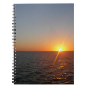 Sunrise aan de Zee III Ocean Horizon Seascape Notitieboek