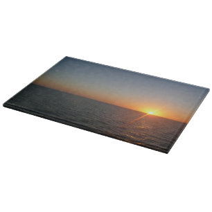 Sunrise aan de Zee III Ocean Horizon Seascape Snijplank