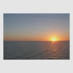 Sunrise aan de Zee III Ocean Horizon Seascape Tissuepapier