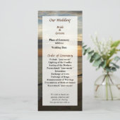 Sunrise aan het Norfolk VA Wedding Programme Programma (Staand voorkant)