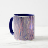 Sunrise Acrylic Pour Mug (Devant gauche)