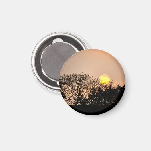 Sunrise Angkor Wat Cambodia Magnet Magneet (Voorkant / Achterkant)