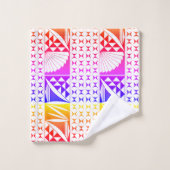 Sunrise arc-en-ciel (Gant de toilette)