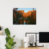 Sunrise at Dream Lake II Poster (Thuiskantoor)