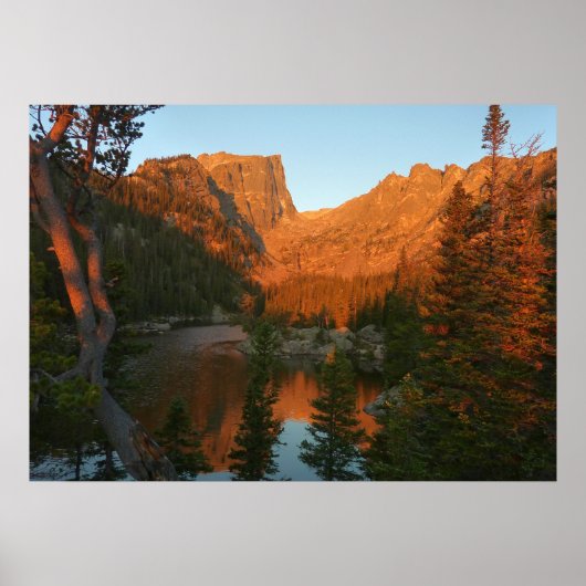 Sunrise at Dream Lake II Poster (Voorkant)