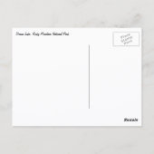 Sunrise at Dream Lake III Briefkaart (Achterkant)