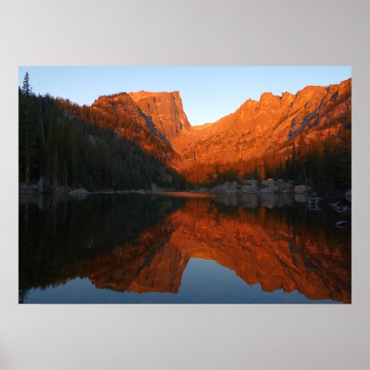 Sunrise at Dream Lake III Poster (Voorkant)