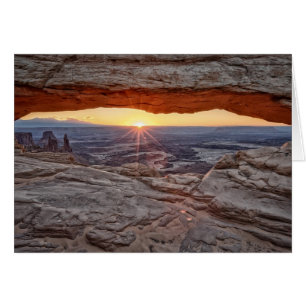 Sunrise at Mesa Arch, parc national canyonien