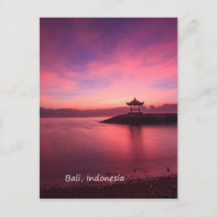 Sunrise, Bali, Indonesië Briefkaart