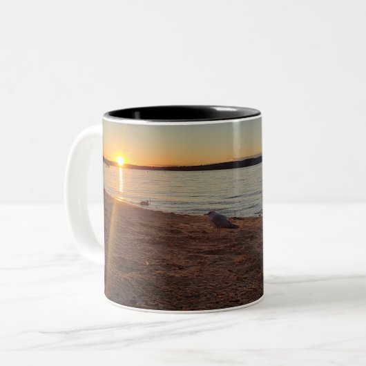 Sunrise beach Coffee Mugs (Devant gauche)