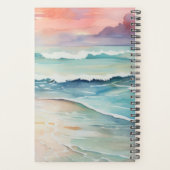 Sunrise Beach | Plutôt Personnalisé Planificateur  (Dos)