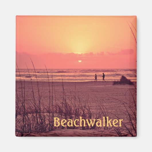Sunrise Beachwalker Magneet (Voorkant)