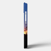 Sunrise between Wildflower Silhouette Stalks Case-Mate iPhone Case (Achterkant / Links)