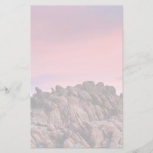 Sunrise bij Alabama Hills Briefpapier