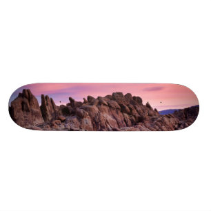Sunrise bij Alabama Hills Skateboard