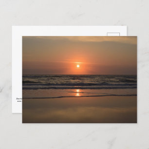 Sunrise bij Cocoa Beach, Florida Briefkaart