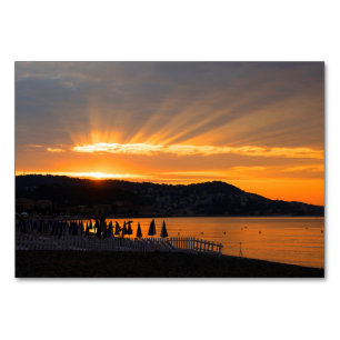 Sunrise bij de Promenade des Anglais Kaart