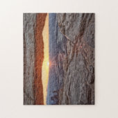 Sunrise bij Mesa Arch, Nationaal Park Canyonlands Legpuzzel (Verticaal)