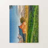 Sunrise bij Moulton Barn Legpuzzel (Verticaal)