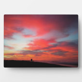 Sunrise bij Newport Beach, CA Fotoplaat (voorkant)