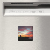 Sunrise bij Newport Beach, CA Magneet (Insitu (Vaatwasser))