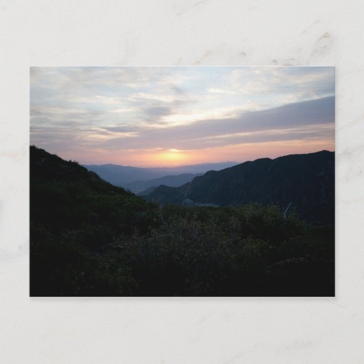 Sunrise bij Penny Pines Briefkaart (Voorkant)