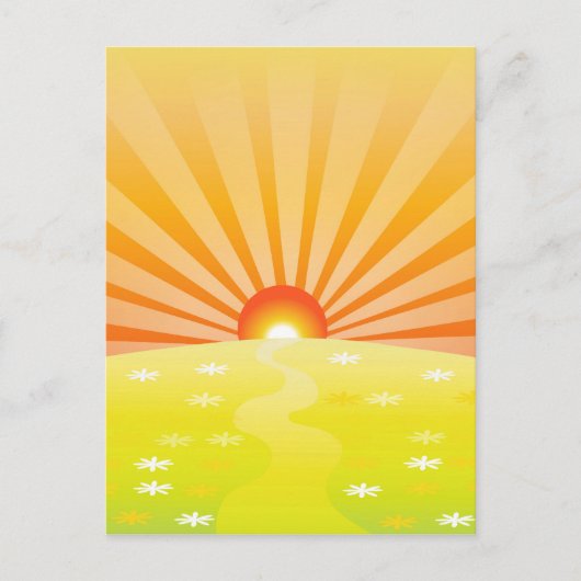 Sunrise Briefkaart (Voorkant)